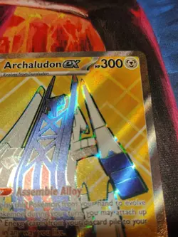 2024 Pokemon TCG English Trading Cards SSP EN 224/191 Archaludon Ex -HC22 - Image 3