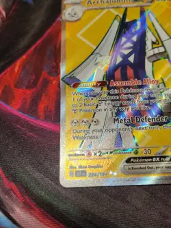 2024 Pokemon TCG English Trading Cards SSP EN 224/191 Archaludon Ex -HC22 - Image 5