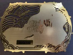 Goddess Story Gold METAL Card - Random Serial Number #/100! Anime Nami Robin - Image 4