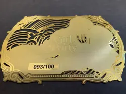 Goddess Story Gold METAL Card - Random Serial Number #/100! Anime Nami Robin - Image 5