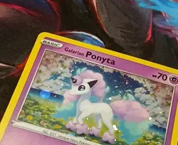 Galarian Ponyta SWSH013 "SwiRL HoLo" SWSH Promo Card - Image 5