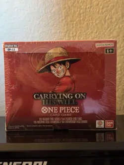 Sealed - One Piece Card Game Carrying On His Will OP-13 Booster Box English - Image 1