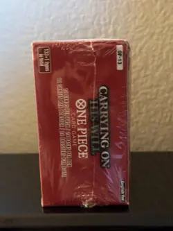 Sealed - One Piece Card Game Carrying On His Will OP-13 Booster Box English - Image 2