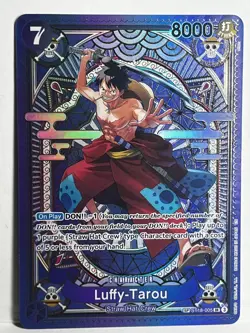 ST18-005 SP SR LUFFY-Tarou One Piece Card- English NM/M Fist Of Divine Speed TCG - Image 1