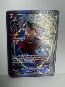 ST18-005 SP SR LUFFY-Tarou One Piece Card- English NM/M Fist Of Divine Speed TCG - Image 2