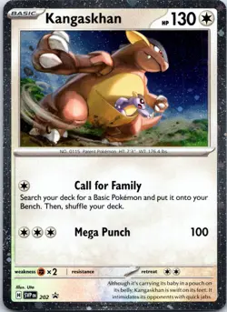 Kangaskhan - (Cosmos Holo) Holo Rare SV: Scarlet & Violet Promo Cards 202 NM - Image 1