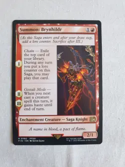 MTG Final Fantasy - FIN 0160 - Summon: Brynhildr - Image 1