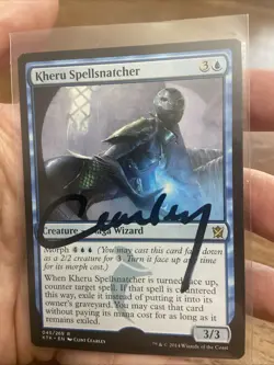 Kheru Spellsnatcher MTG Clint Cearley AP Signed Artist Proof - Image 1