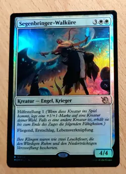 Mtg Magic: # FOIL # Segenbringer-Walkure,Boon-Bringer Valkyrie, DEUTSCH Engel - Image 2