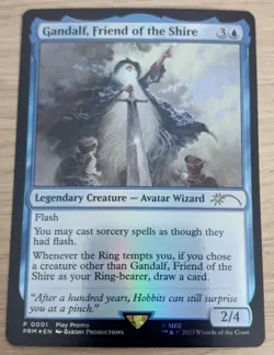 MTG Foil CommandFest Promo Gandalf, Friend of the Shire (NM) - Image 1