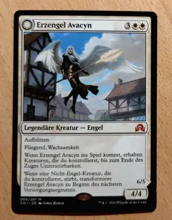 Mtg Magic: Archangel Erzengel Avacyn, DEUTSCH, Legende, Mint, Mythic Engel - Image 1