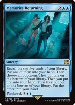 Magic MTG - Souvenirs ressurgissants - Final Fantasy - MINT/NMINT - FR - FOIL - Image 1