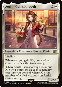 Magic MTG - Aerith Gainsborough - Final Fantasy - MINT/NMINT - FR - Image 1