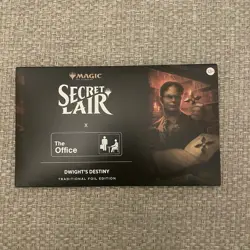 Magic MTG Secret Lair The Office Dwight’s Destiny FOIL new Sealed - Image 1