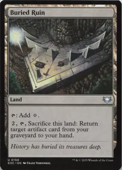 Buried Ruin U Commander: Edge of Eternities 150 NM MTG - Image 1