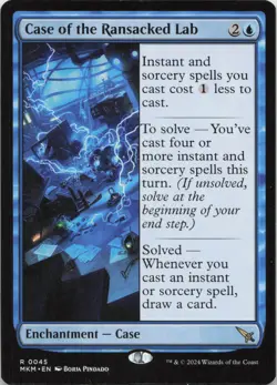 Case of the Ransacked Lab R Murders at Karlov Manor 45 NM MTG - Image 1