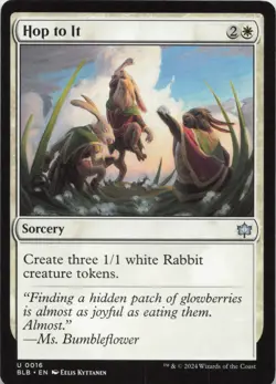 Hop to It U Bloomburrow 16 NM MTG - Image 1