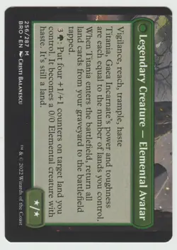 1x ARGOTH, SANCTUM OF NATURE - Brother's War - MTG - Magic the Gathering - Image 2