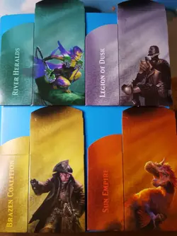 4x Ixalan DECK BOX - Dragon, Vampire, Merfolk, Pirate MTG - Magic th Gathering - Image 1