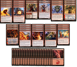 Red Burn Deck - Aggressive - Very Powerful - 60 Card - Modern MTG NM/M! - Image 1
