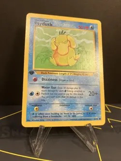 PSYDUCK Pokemon Card - WOTC - 1st Edition - Team Rocket - 65/82 - NM - Image 2