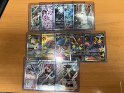 Lot of 13 Pokemon TCG Trading Cards - Image 1