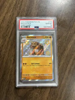 2024 Pokemon Paf En Naclstack Shiny Rare PSA GEM MT 10 - Image 1