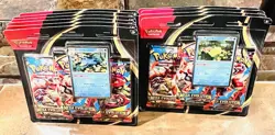Pokemon Mega Evolution 3 Pack Blister Golduck/Psyduck Promo - LOT OF 10 📈🔥 - Image 2