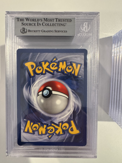 1999 POKEMON BASE SET SHADOWLESS #16 ZAPDOS-HOLO PSA BGS 7 - Image 2