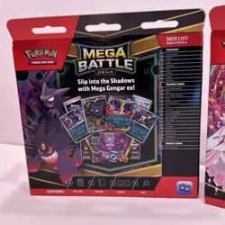 Pokemon Mega Gengar EX + Mega Diancie EX Battle Deck Set of 2 Brand New Sealed - Image 3