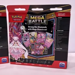 Pokemon Mega Gengar EX + Mega Diancie EX Battle Deck Set of 2 Brand New Sealed - Image 4