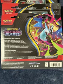 Pokemon TCG: Phantasmal Flames Sneasel 3-Pack Blister Box Set Lot Of 5 - Image 2