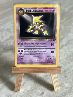 Pokemon TCG Dark Alakazam 18/82 Team Rocket Regular (English) - LP - Image 1