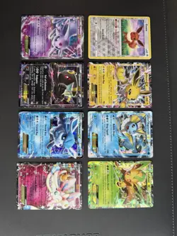 Umbreon Sylveon Vaporeon Jolteon Eevee Leafeon Glaceon Pokemon EX XY Lot LP-HP - Image 2