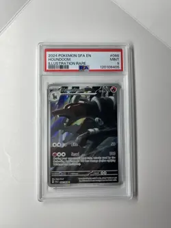Pokemon TCG Houndoom 66/64 Illustration Rare PSA 9 Shrouded Fable - Image 1
