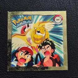Sandshrew Artbox Pokemon Stickers Series 1 Gold #G07 1999 - Image 1