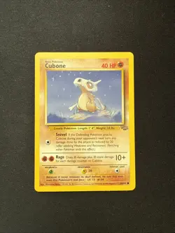 Cubone 50/64 - Jungle - Regular - Unlimited - WOTC - Pokemon TCG - LP - Image 1