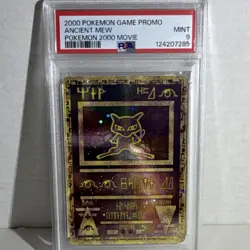 Pokemon Ancient Mew 2000 Movie Promo Holo English PSA 9 - Image 1