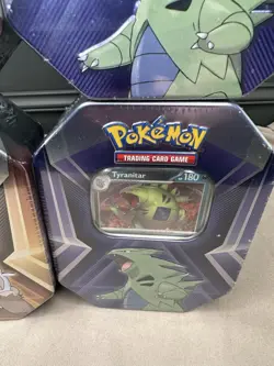 Triple Whammy Tin Art Collection Lot Of 4 Pokemon TCG Sealed Fast Free Shipping - Image 4