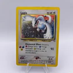 Pokemon Neo Destiny Lugia 9/111 Holo Rare Unlimited WOTC Vintage - Image 1