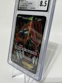 Groudon EX #106 Pokemon Dark Explorers, CGC 8.5 Grade - Image 5