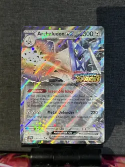 Archaludon ex (Surging Sparks Stamped) 130/191 - Pokemon TCG SV: SSP Near Mint - Image 1