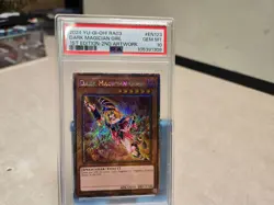 2024 YU-GI-OH! RA03-QUARTER CENTURY BONANZA #EN123 DARK MAGICIAN GIRL PSA 10 - Image 1