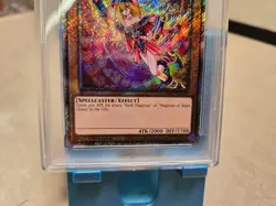2024 YU-GI-OH! RA03-QUARTER CENTURY BONANZA #EN123 DARK MAGICIAN GIRL PSA 10 - Image 3