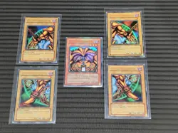 Yu-Gi-Oh! TCG Exodia The Forbidden One 1st Edition Ultra Rare LOB Full Set More! - Image 1