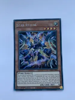 YUGIOH STAR RYZEAL SECRET RARE ALIN-EN022 NM - Image 1