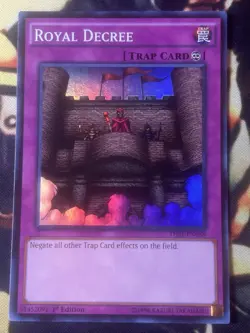 Yugioh: Royal Decree - THSF-EN058 - Super Rare - 1st Edition - LP - Image 1