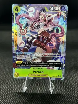 Perona - OP14-111 (Alternate Art) - The Azure Sea's Seven (OP14) - Image 1