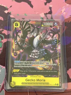 Gecko Moria OP14-104 Alternate Art Foil | One Piece TCG Azure Sea OP14 NM - Image 1
