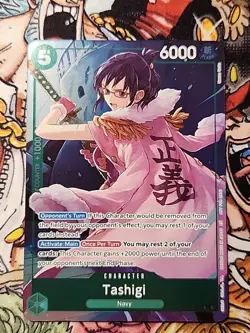 Tashigi OP14-029 Dash pack- The Azure Sea's Seven ENGLISH OP14 One Piece - Image 1